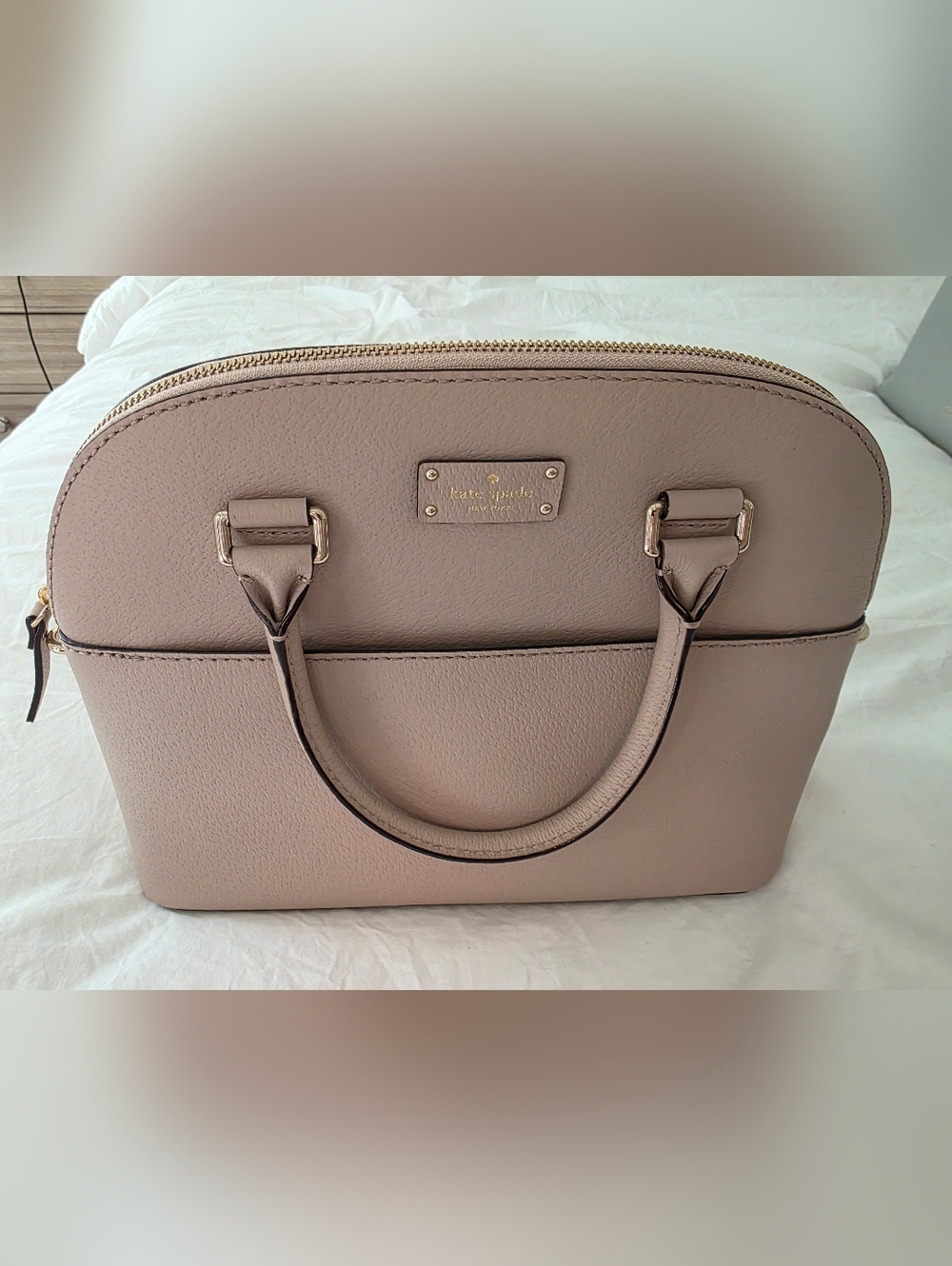 Kate Spade New York Grove Street Carli leather satchel